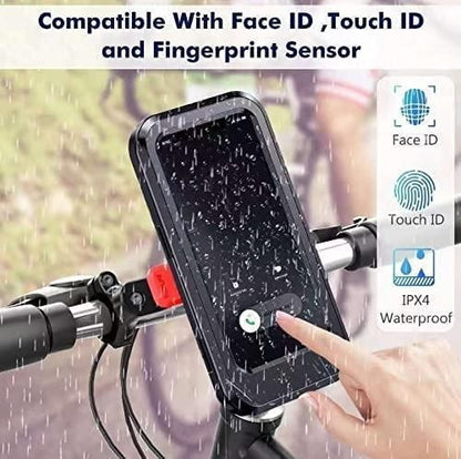 Universal 360 Rotation Bike Waterproof Cell Phone Holder